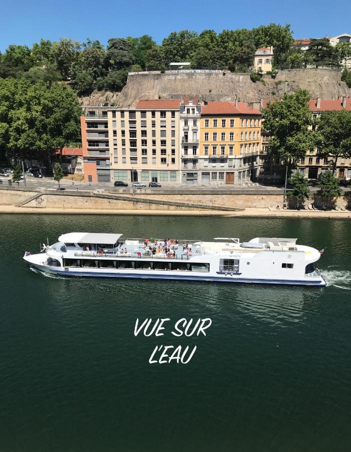 Vue Sur L'Eau Appartement Lyon Buitenkant foto
